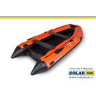 Лодка надувная моторная solar-420 к (максима) Оранжевый, фото , изображение 2