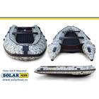Лодка надувная моторная solar-420 к (максима) Пиксель, фото 