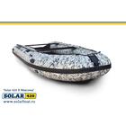 Лодка надувная моторная solar-420 к (максима) Пиксель, фото , изображение 2