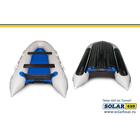 Лодка надувная моторная solar-420 JET тоннель (Светло-серый), фото 