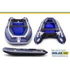 Лодка надувная моторная solar-420 JET тоннель (Синий), фото 