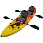 Каяк BarrakuDA SOT385 (желтый/красный), фото 