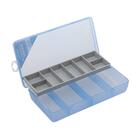 Коробка Flagman двухъярусная 12 отделений 21.5х12х4.5см, фото 