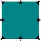 Тент BTrace Tent 3x3 (Зеленый), Наружний габарит (см): 300х300, фото 