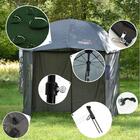 Зонт рыболовный Hokkaido Shark с тыльной защитой, фото , изображение 2