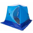 Палатка зимняя СТЭК КУБ 2 LONG трехслойная (1.8х2.1х1.8 м)