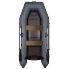 Надувная лодка ПВХ Барс 2900 Слань-книжка киль (графит), фото , изображение 2
