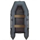 Надувная лодка ПВХ Барс 2900 Слань-книжка киль (графит), фото 