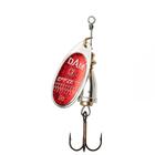 Блесна вращающаяся DAM FZ Executor Spinner #3 6g S Reflex Red, фото 