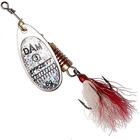 Блесна вращающаяся DAM FZ Standard Dressed Spinner #2 4g S Reflex Silver, фото 