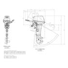 Лодочный мотор Suzuki DT15 AS (2-х тактный), фото , изображение 6