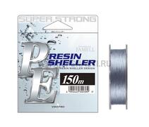 Плетеный шнур Yamatoyo Resin Sheller х4, #0.8, 150 м, серый, Размер: 0.8, Расцветка: серый, фото 