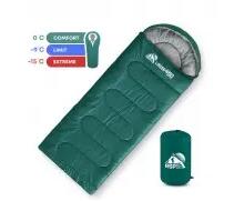 Спальный мешок RSP SLEEP 350 зеленый, левая молния, фото 
