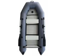 Лодка Polar Bird 260 ТМ Киль (Слань Стеклокомпозит) серый, Цвет: серый, фото 