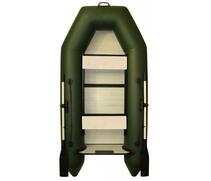 Лодка Polar Bird 260 ТМ Киль (Слань Стеклокомпозит) зеленый, Цвет: зеленый, фото 