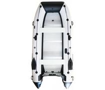 Надувная лодка Polar Bird 360M NEW Merlin Кречет (стеклокомпозит)черный белый, Цвет: черный/белый, фото 