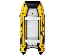 Надувная лодка Polar Bird 320M NEW Merlin Кречет (стеклокомпозит)черный/желтый, Цвет: черный/желтый, фото 