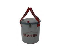Рыболовное ведро Митек с крышкой Ø 30СМ. H-30 СМ., фото 