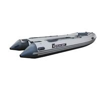 Надувная лодка Polar Bird 380E Eagle Орлан серый белый, Расцветка: серый/белый, фото 