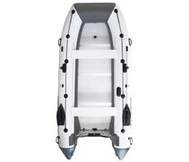 Надувная лодка Polar Bird 360M NEW Merlin Кречет (стеклокомпозит)серый белый, Цвет: серый/белый, фото 