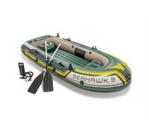 68380 Лодка Seahawk 3, трёхместная, с сиденьями, до 360 кг, фото 