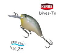 Воблер RAPALA Dives-To 4, BBH, фото 