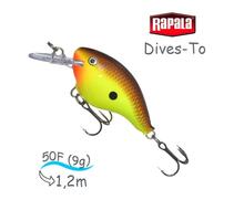 Воблер RAPALA Dives-To 4, CTB, фото 