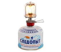 Светильник порт. газовый СЛЕДОПЫТ "Светлячок", пьезо, стекл., фото 