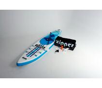Надувная доска SUP Board (Сап Борд) ZIPPER BORNLINE 12'6'' TURING BLUE, фото 