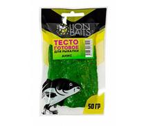 Lion Baits Тесто готовое для рыбалки "Анис" 50гр, фото 