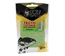 Lion Baits Тесто готовое для рыбалки "Чеснок" 50гр, фото 
