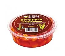 Lion baits Кукуруза натуральная в пластиковой банке (запайка) "Слива" 60мл, фото 