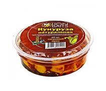 Lion baits Кукуруза натуральная в пластиковой банке (запайка) "Рыба" 60мл, фото 