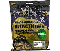 Пластилин "Флюро" инновационный ароматизированный "Тигровый орех" 600гр, фото 