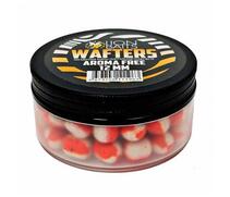 Бойлы нейтральной плавучести (Wafters) "Aroma Free" (без аромы) бело-оранж 12мм, Цвет: бело-оранжевый, Диаметр (мм): 12, фото 