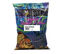 Lion Baits Прикормка Ловит и точка "Лещ черный" 1кг, Цвет: темный, Вкус: Бисквит и корица, фото 