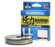 Шнур плетеный SHIMANO Kairiki 4 150m 0,215mm 16,7kg Steel Gray, фото 