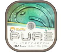 Леска флюорокарбоновая Guru Pure Fluorocarbon 0,08мм 50м, Диаметр лески: 0.08 мм, фото 