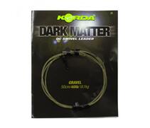 Готовый монтаж KORDA Dark Matter Leader QC Swivel 50см Gravel 40lb, Цвет: Gravel, Размер: 50 см, фото 