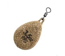Грузило KORDA Textured Flat Pear Swivel 3,5oz 98гр, фото 