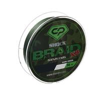 Шок-лидер CARP PRO Shock Braid PE 8x 25 lb 50м Dark Green, фото 
