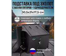 Универсальный крепёжный блок для эхолота с держателя под удочки (УКБ Патриот), фото 