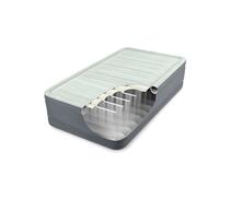 64902 Надувная кровать Premaire Elevated Airbed 99х191х46см, встроенный насос 220V, фото 