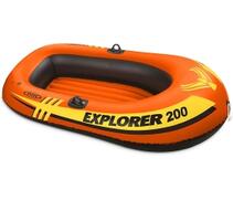 58331 Надувная лодка Explorer 200 set (до 95кг) 185х94х41см + весла/насос от 6лет, фото 