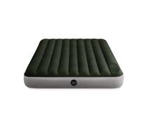 64763 Надувной матрас Intex Downy Airbed, 152х203х25см, со встроенным ножным насосом, фото 
