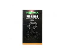 Кольцо стальное KORDA Rig Ring Large, Размер: Large, фото 