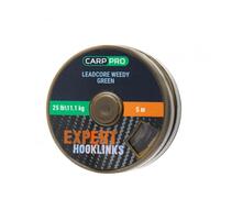 Ледкор CARP PRO 25LB цвет зеленый 5м, Цвет: зеленый, Разрывная нагрузка: 25, Длина, см: 500, фото 