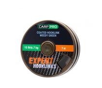 Поводковый в оболочке CARP PRO 15LB 7M зеленый, Цвет: зеленый, фото 