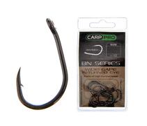 Крючки Карповые CARP PRO Black Nickel Wide Gape in-turned Eye №4, Размер: №4, фото 
