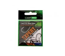 Крючки Карповые CARP PRO Twisted Wide Gape BT Series № 8 Black Teflon, Размер: №8, фото 